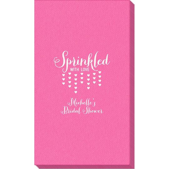Sprinkled with Love Linen Like Guest Towels